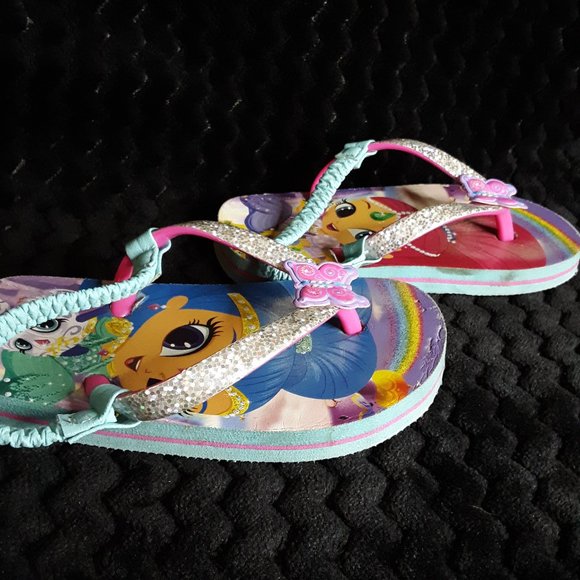 Shimmer and Shine Toddler Girls Beach Flip Flop - Picture 3 of 6